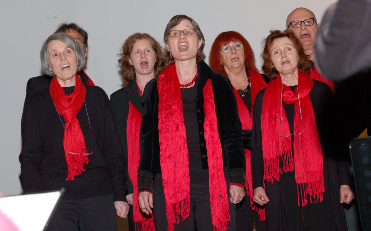 Der Weinbergchor hatte zum Chörefest der Evangelischen Wiener Chöre eingeladen.
