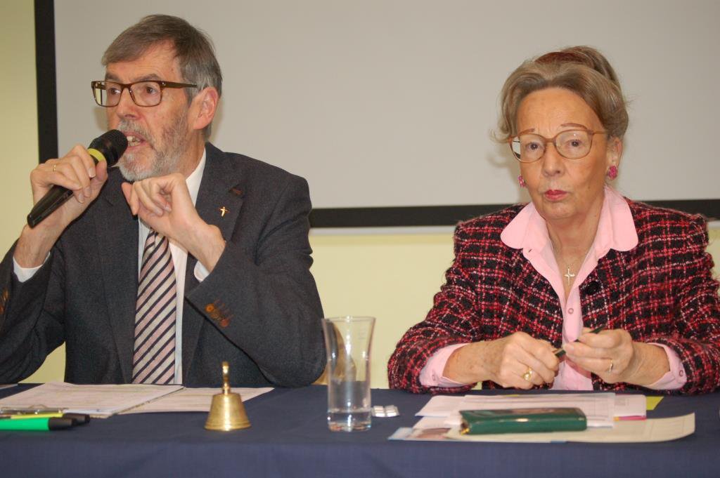 Superintendent Hansjörg Lein und Superintendentialkuratorin Inge Troch.
