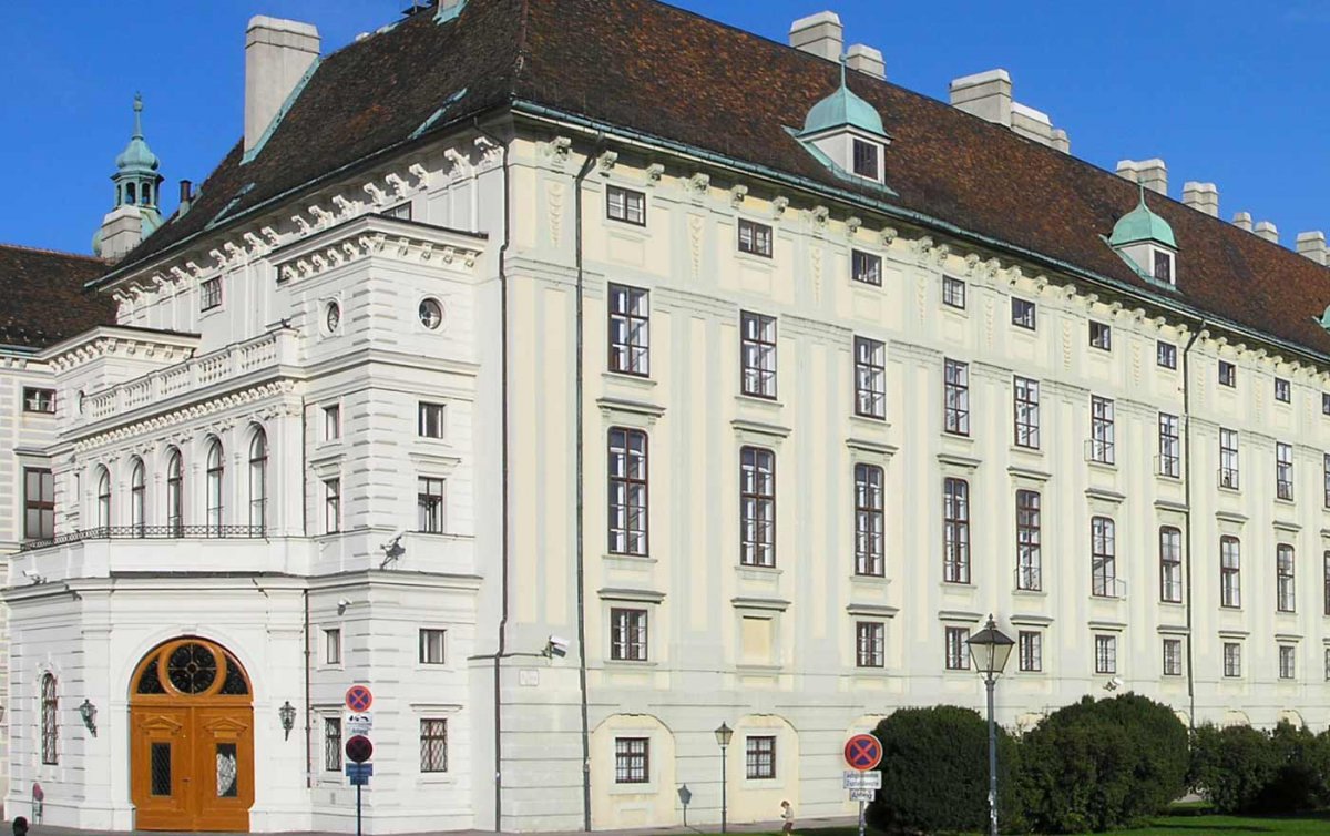 Der Amtssitz des österreichischen Bundespräsidenten in der Wiener Hofburg. (c)Gryffindor/wikimedia Im Bild der Amtssitz des österreichischen Bundespräsidenten in der Wiener Hofburg