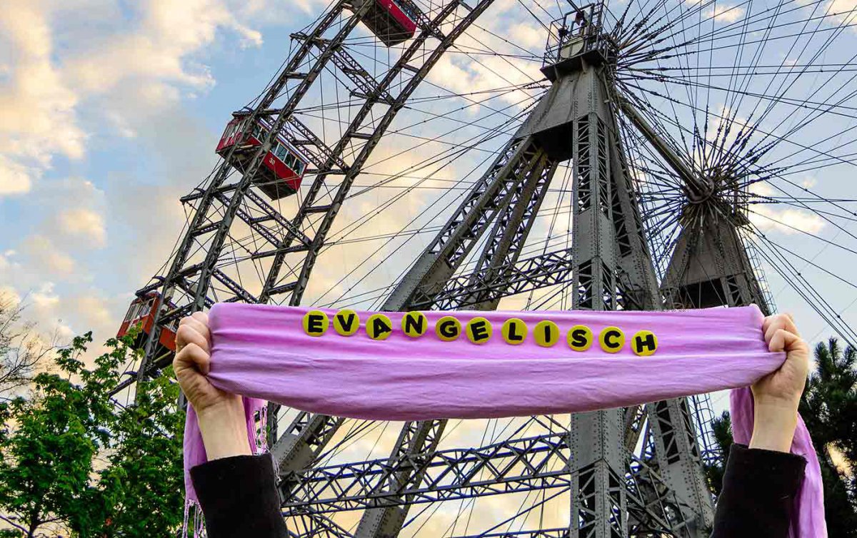 Nicht nur der Prater feiert heuer Jubiläum, auch die Evangelische Kirche in Wien. Foto: Janos Szabo Nicht nur der Prater feiert heuer Jubiläum, auch die Evangelische Kirche in Wien. Foto: Janos Szabo