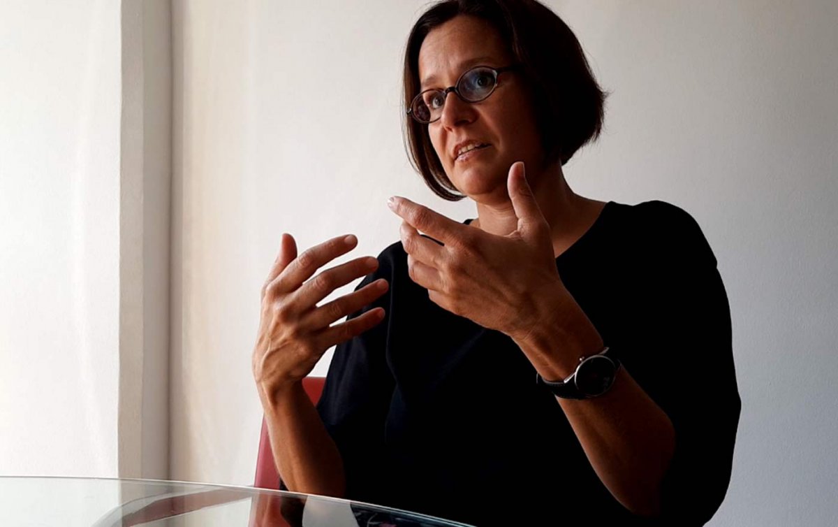 „Es geht um die Wahlmöglichkeiten für Frauen, es geht darum, dass alles, was Frauen wichtig ist, gut miteinander vereinbar ist, und dass das auch für Männer gilt.“ Die neue Diakonie-Direktorin Maria Katharina Moser. Foto: epdÖ/Michael Windisch „Es geht um die Wahlmöglichkeiten für Frauen, es geht darum, dass alles, was Frauen wichtig ist, gut miteinander vereinbar ist, und dass das auch für Männer gilt.“ Die neue Diakonie-Direktorin Maria Katharina Moser. Foto: epdÖ/Michael Windisch