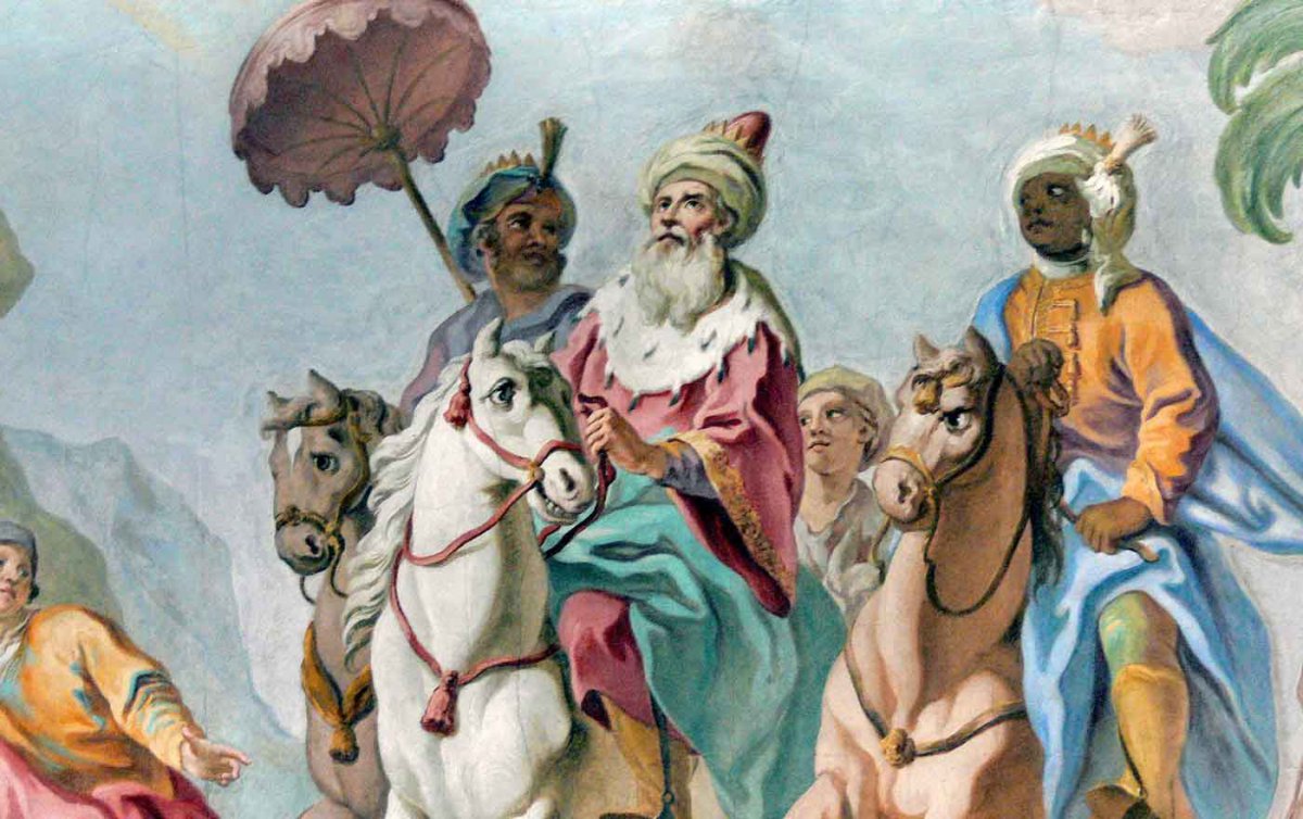 &quot;Diese orientalischen Weisen machten sich aus großer Ferne bis nach Bethlehem auf, um den neugeborenen König zu sehen. Sie konnten nicht wissen, was sie erwartet.&quot;