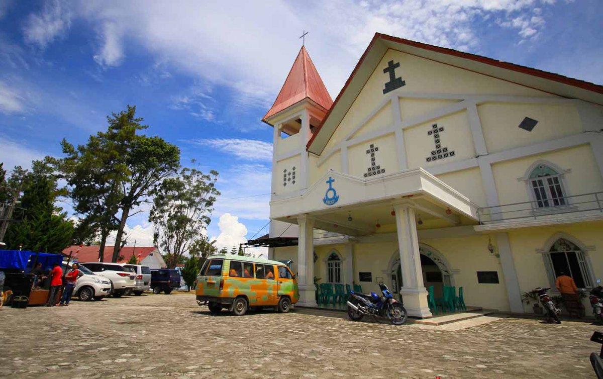 Eine Kirche auf der Insel Samosir in Indonesien, dem diesjährigen Schwerpunktland der Gebetswoche. Foto: pixabay Eine Kirche auf der Insel Samosir in Indonesien, dem diesjährigen Schwerpunktland der Gebetswoche. Foto: pixabay