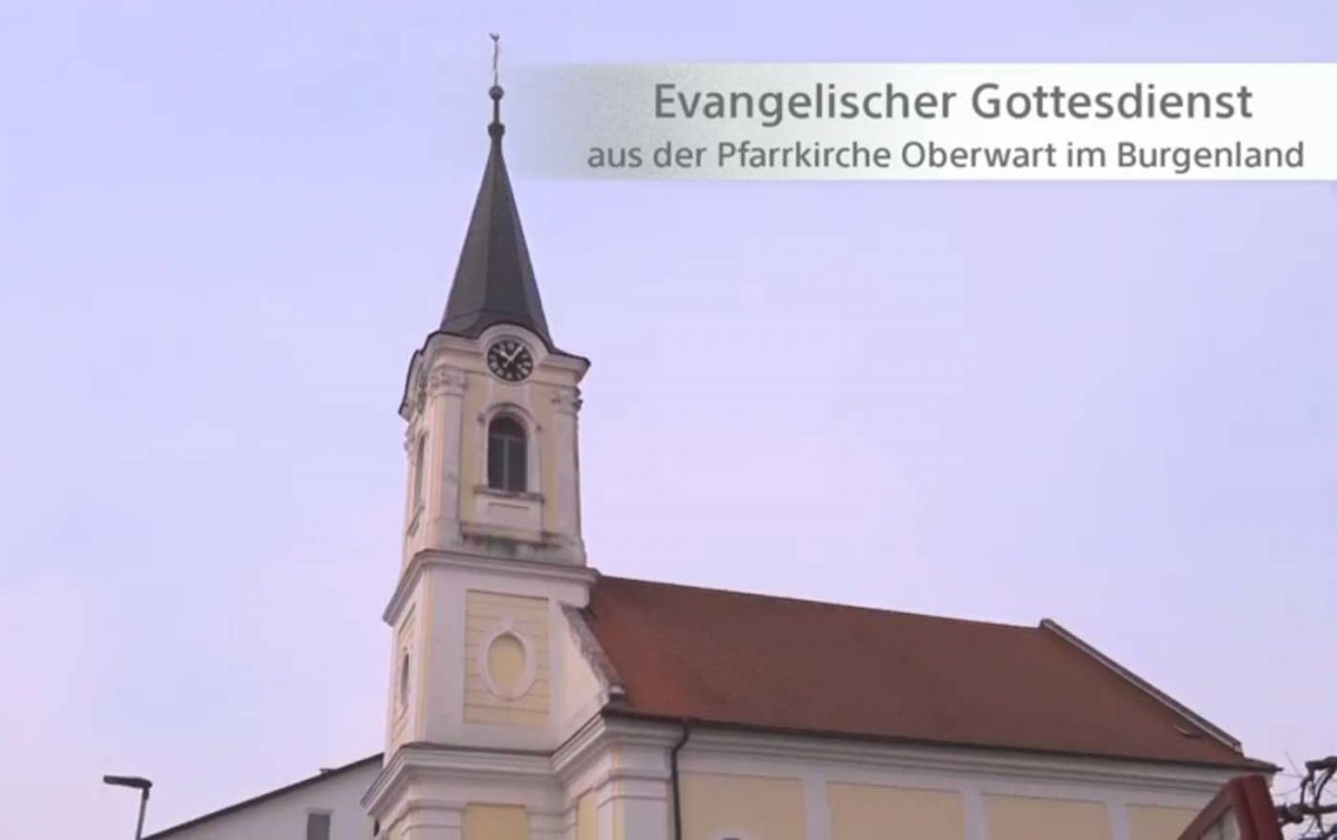 Pfarrerinnen und Pfarrer aus dem Burgenland gestalten die Gottesdienste in Oberwart abwechselnd. Foto: YouTube/Evangnet Oberwart