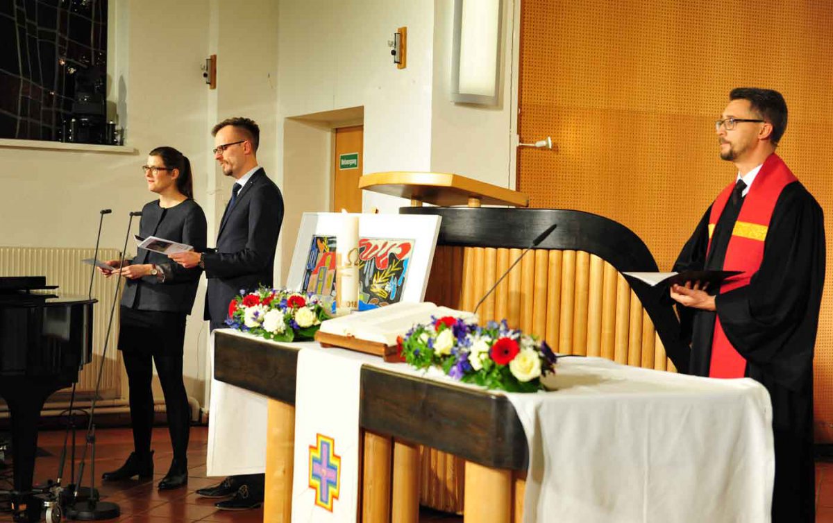 Vor Ort wolle man vor allem jene einladen, “die online nicht mitfeiern können”, sagt Superintendent Stefan Schröckenfuchs. Foto: epd/Uschmann