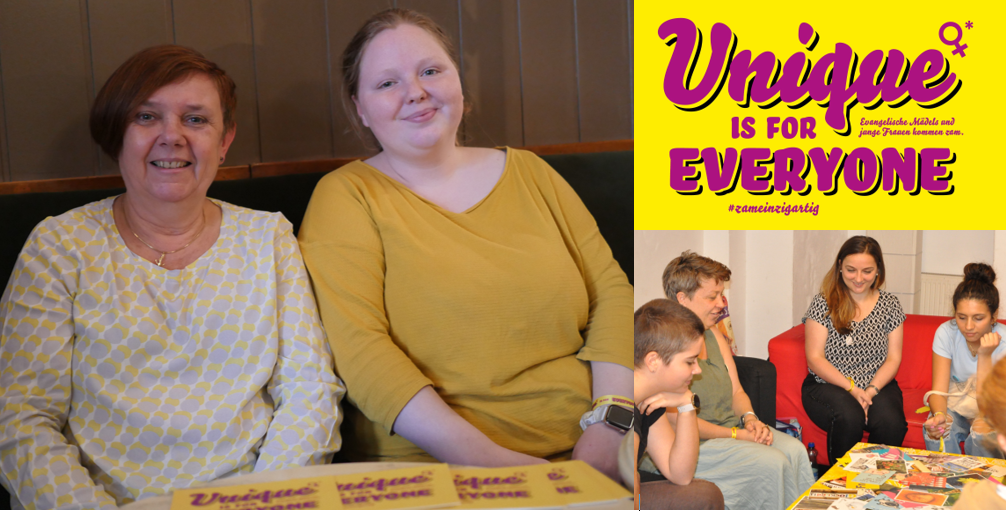 Elke Kunert und Hannah Rippel - sie organisieren das "Unique is for Everyone"-Event. Elke Kunert und Hannah Rippel - sie organisieren das "Unique is for Everyone"-Event.