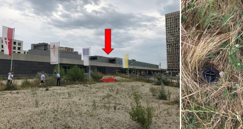 Die Fahne der Israelitische Kultusgemeinde (IKG) fehlt samt Fahnenmast. Fotos: J. Kronika Die Fahne der Israelitische Kultusgemeinde (IKG) fehlt samt Fahnenmast. Fotos: J. Kronika